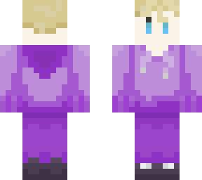 purple person