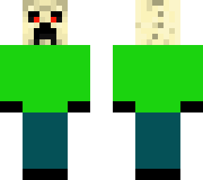 Skull Creeper Cool V2 | Minecraft Skin