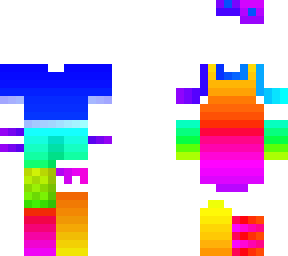 ❀ neon rainbow . two sided ob ❀