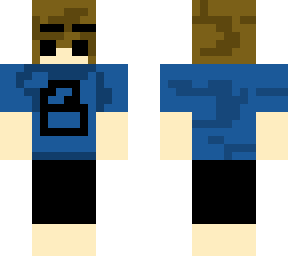 blue man