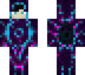 my skin it is blue voidish and is cool in my opinion