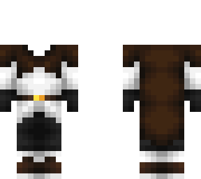 ob - fur coat w/ cloth fit w/ gloves & belt v4