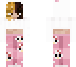 split dye hello kitty pjs