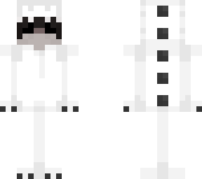 white dino onesie