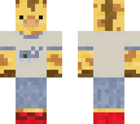 (all credit to @paigeandherpig !) giraffe buddy v2