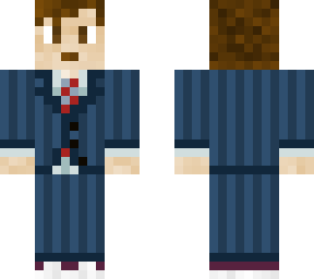 10th doctor - blue suit update