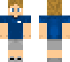 best buy employee with gray shorts