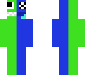 blue x green