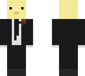 duck in suit