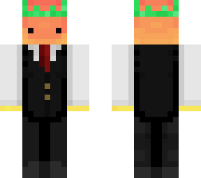 fruit in a suit