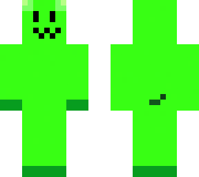 green dog