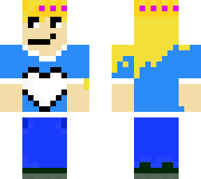 random girl with crown