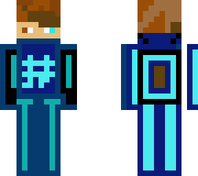 blue  - brown boy
