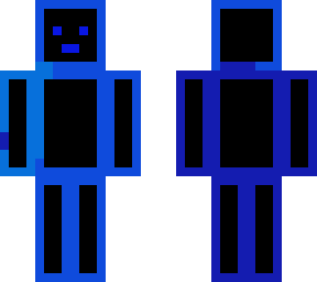 blue lighted gamer