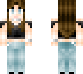 crop top brunette