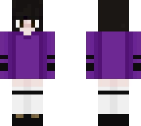 girl wearing purple hoodie
