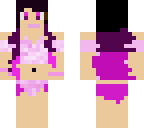 kitty pink bathing suit