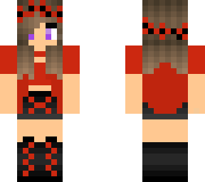 lady in reds