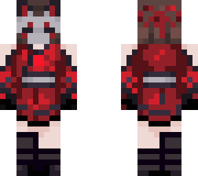 mask girl with bow