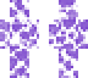 purple and white