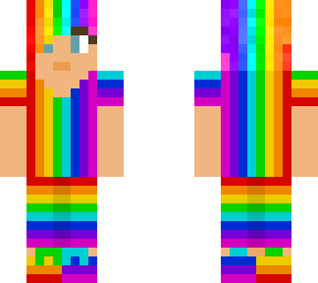 rainbow girl