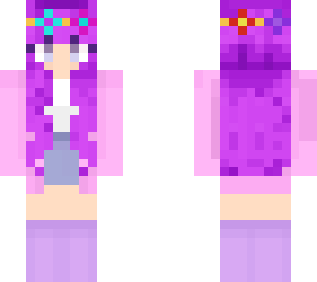 zoey with flower crown