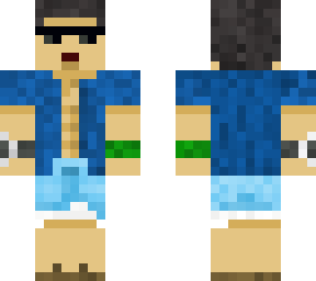 beach man