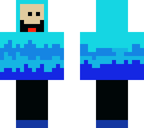 blue hoodie