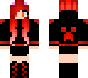 fire gamer girl