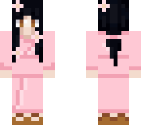 pink sakura kimono