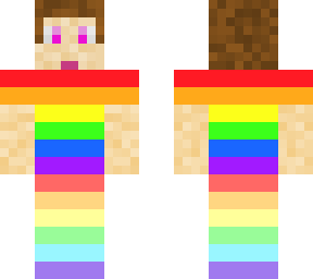 rainbow girl