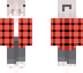 red-block jacket