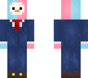 skrunkly in a suit