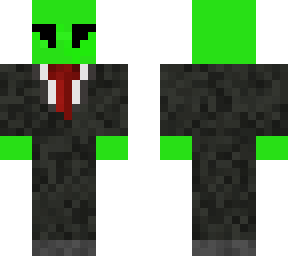 alien in a suit