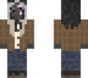 dr. h. honeysuckle [no ears and head wings] (minecraft oc)
