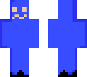 pac-man ghost (blue)