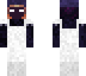 purple mage in wedding dress *for a wedding obvs*