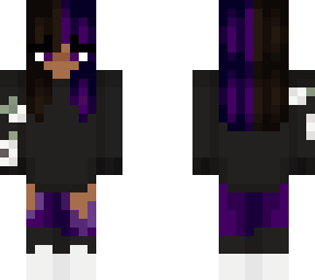 black and purple