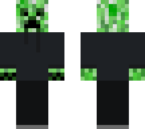 creeper in a sweatshirt