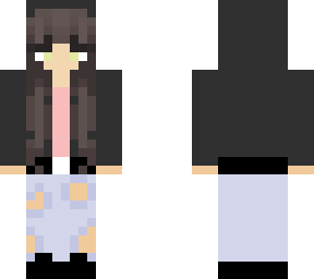 hoodie girl skin