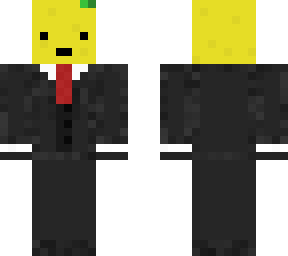 Lemon in a suit | Minecraft Skin