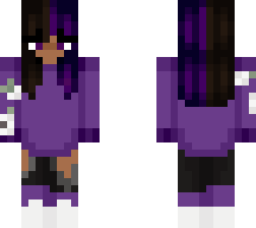 purple and black