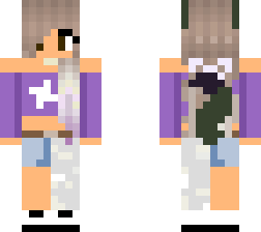 purple shirt