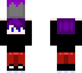 squid with purpleify paint