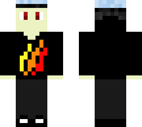 aaron [fire merch] (frosted tips - cyan)