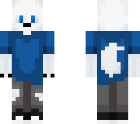 arctic wolf teen (blue shirt) (fixed)