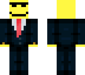 cool emoji in suit