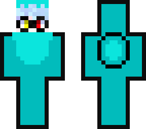 cyan amongus costume