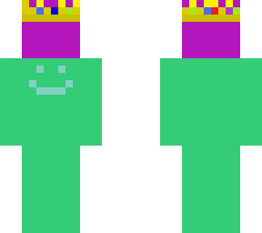 green blob man