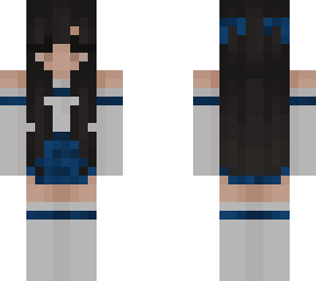 white and blue